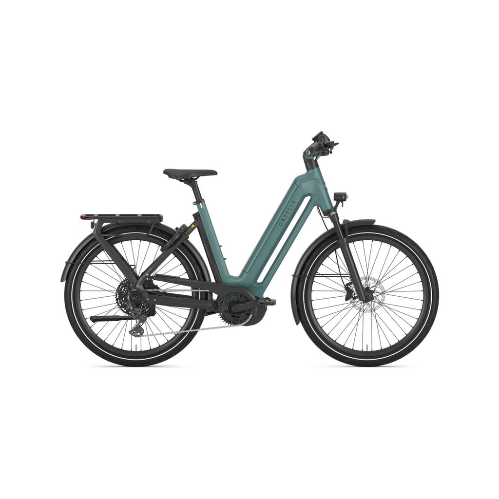 gazelle mountainbikes Eclipse T11+ – Offbeat Bikes piston hydraulic disc brakes COLOUR:Black/Blue Doppelschichtige Strickfleece gefütterte dicke cl1-mid